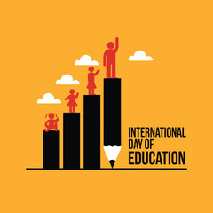 Obraz premium International day of Education