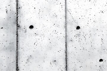 Gray Concrete Wall Texture With Holes