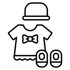 유치원 유니폼 아이콘