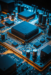 Fototapeta premium electronic circuit board