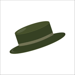 Green hat