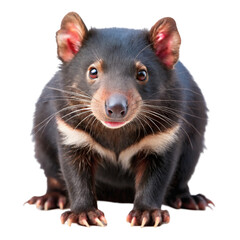 Obraz premium Tasmanian devil sarcopillus harrisii isolated on transparent background