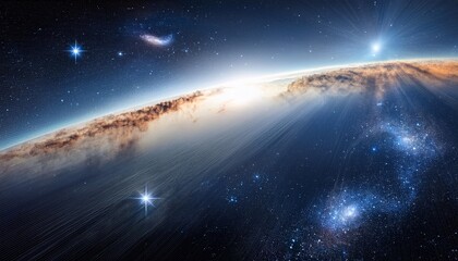 nebula and galaxies in area