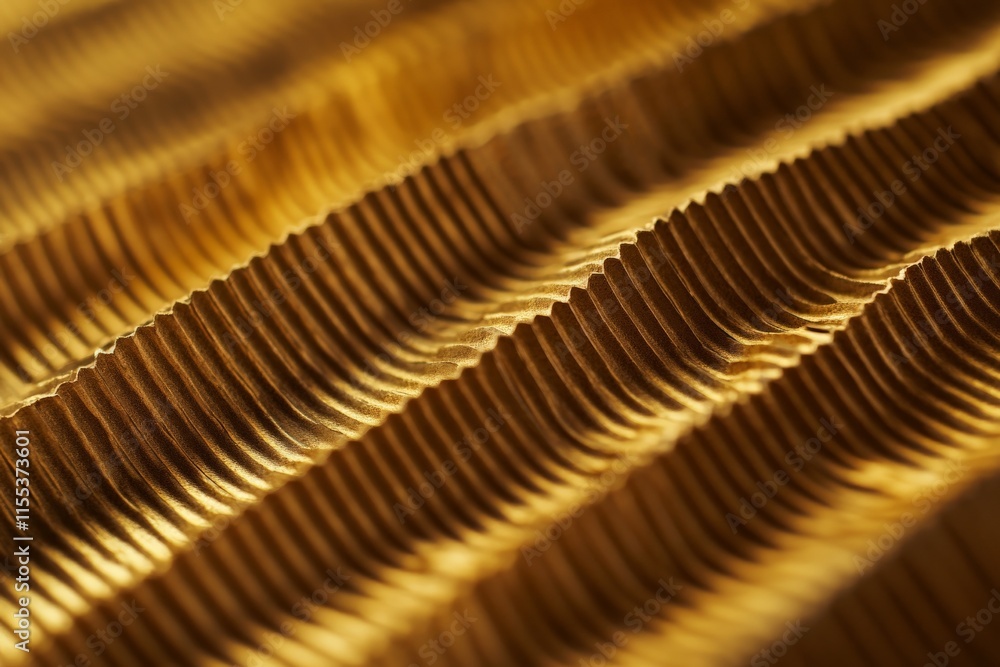 Aufkleber this image presents an undulating textured surface in rich golden hues, offering a sense of depth an