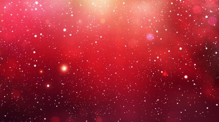 Christmas wallpaper, sparkles, fairy lights, snowflakes. New year background