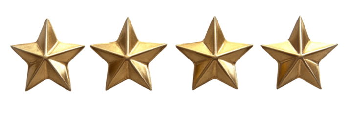 Golden Star Ratings for Product Reviews