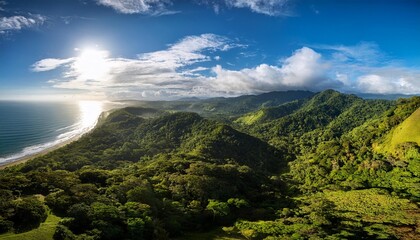 costa rica natural world coastal plains mountainous areas and plush tropical forests