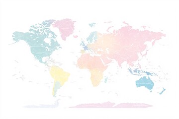 Fototapeta premium world map