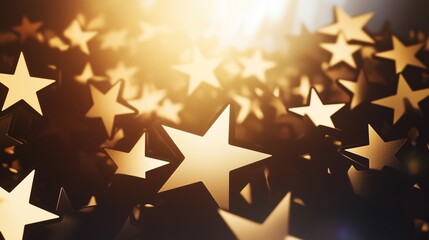 Hollywood fame, celebrity stars