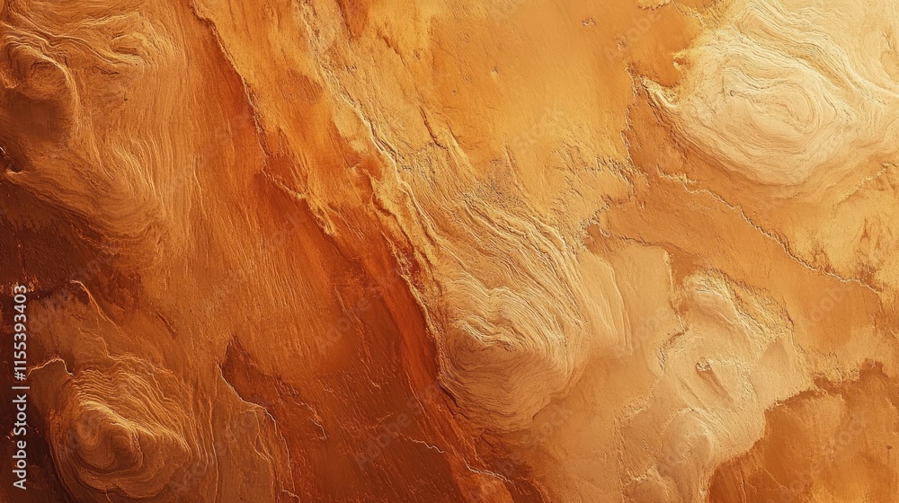 Poster abstract textured wood surface with warm tones and intricate patterns suitable for backgrounds and d
