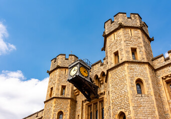 Obraz premium Crown Jewels museum in Tower of London, UK