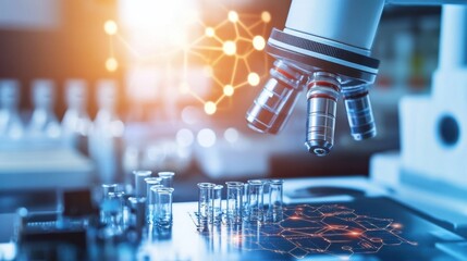 Detailed Scientific Lab Equipment Close-Up Image