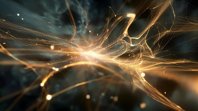 Billions of galaxies hang suspended in their delicate invisible connections within the dark matter web.