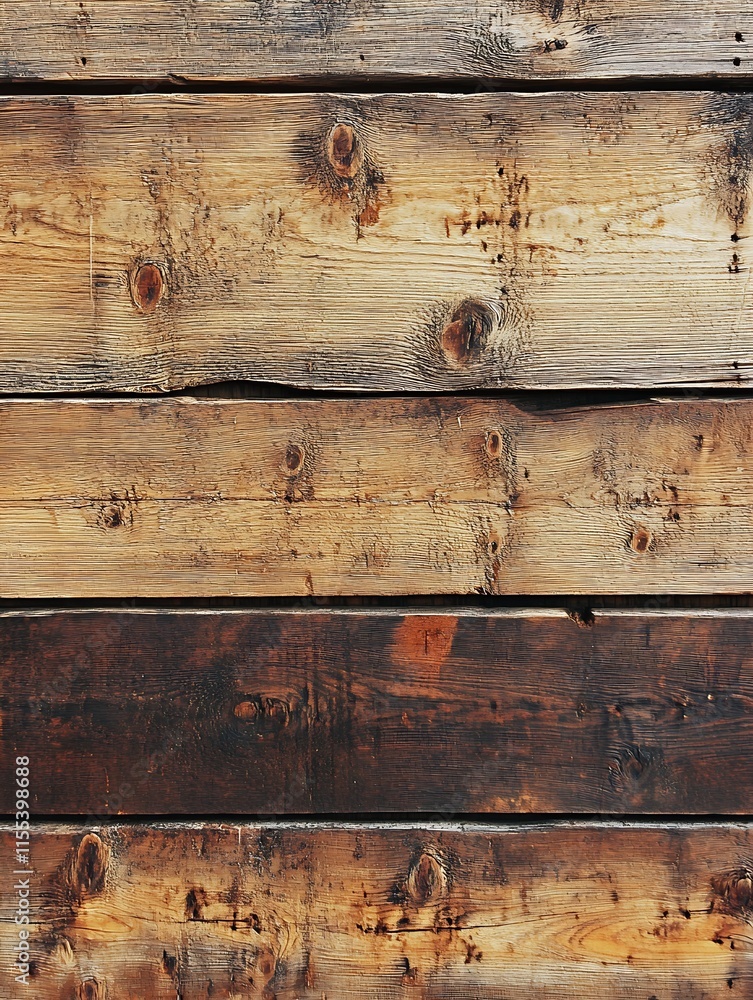Poster rustic wooden texture background with natural grain and weathered wood panels : generative ai