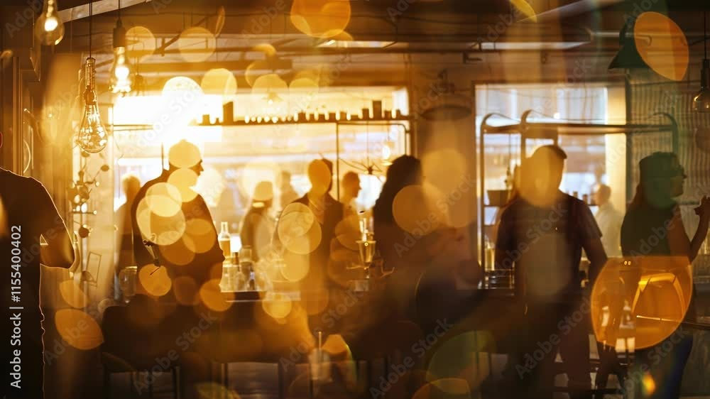 Poster a hazy scene of people frantically scouring every corner for hidden objects in the indoor escape roo