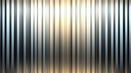 A gradient of vertical metallic lines with a soft glow, creating a sleek, modern background.