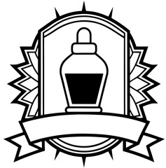 Advertisement Line Art Vector Illustration