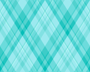 Argyle pattern of geometric rhombus. Harlequin check wallpaper design. Classic diamond shaped textile material for web background, print fabric clothing, sweater, wrapping paper, gift card, invitation