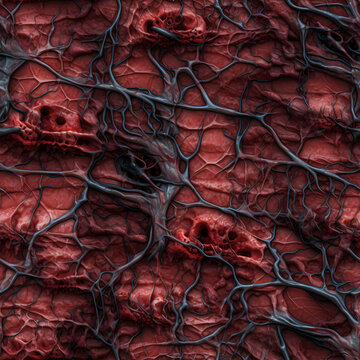 Organic Skin Texture For Monsters, Zombies, Creatures or Scar