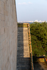 Stairs of the Buddha Pavilion in the Summer Palace, Beijing, China