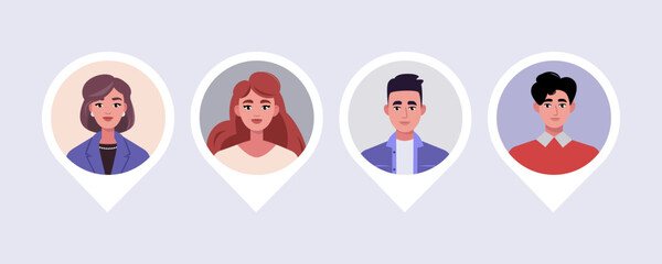 004 - Map with character icons