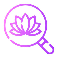 wellness gradient icon