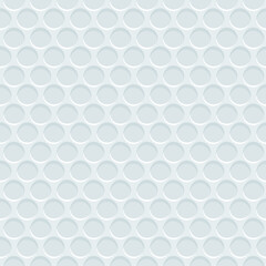 Bubble wrap seamless vector pattern