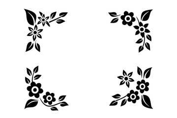 black and white frame