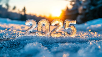 2025 Ice Sculpture at Sunrise