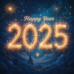 Happy new year 2025 