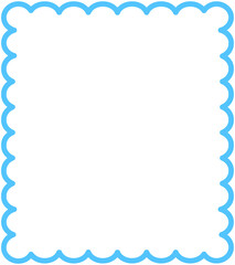 Obraz premium geometric blank border