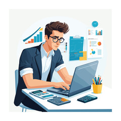 Finance Illustrations for Business and Finance Projects