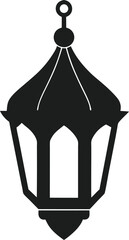 Islamic Lantern Silhouette Design