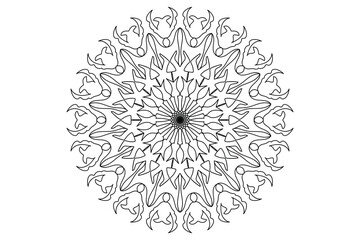 Mandala Design with Beautiful Work