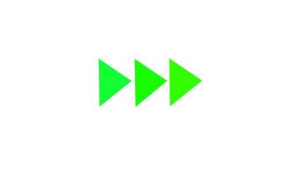 Music audio video fast forward icon.