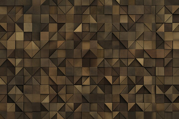 Obraz premium A subtle geometric triangle pattern in muted earth tones