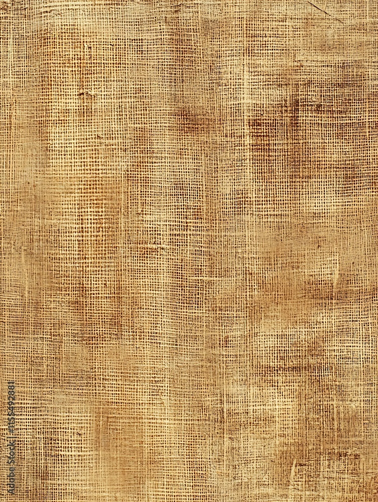 Poster Vintage Burlap Texture for Rustic and Craft Projects High Resolution Natural Fiber Background : Generative AI