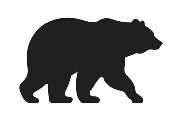 Bear vector silhouette artwork 23.eps