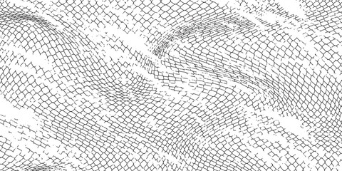 Mesh texture for fishing nets. Grunge pattern for sportswear or soccer goal, volleyball net, basketball hoop, hockey, athletics. Grunge background