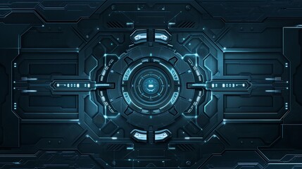 futuristic technology background cyber tech wallpaper
