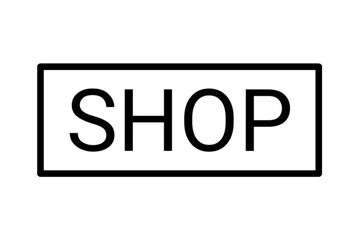 Black button shop now button element design transparent background