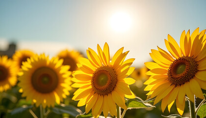 Obraz premium Summer Sunflowers