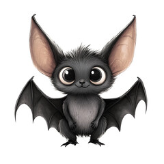 Fototapeta premium Adorable Cartoon Bat Illustration