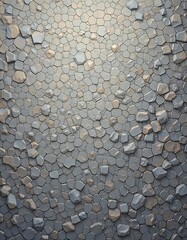 Abstract Grey Stone Wall Pattern Background