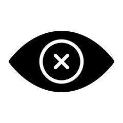 Fototapeta premium delete solid icon 