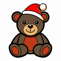 Christmas Gingerbread Storefront Black silhouette