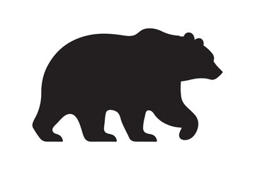 Bear vector silhouette artwork 95.eps
