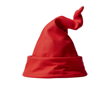 red bag isolated on white background