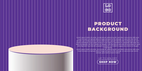 3d podium background and metalic texture gradient with spotlight luxury