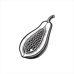 illustration of a pear